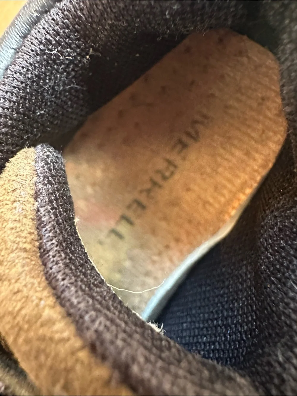 Merrell Toddler Brown Suede Hook-and-Loop Walker Shoes